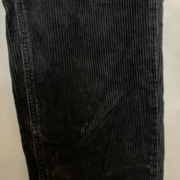 BDG Urban Outfitters Womens Mom Jeans Corduroy High Rise Size 27 Black Dark Gray - Picture 2 of 8